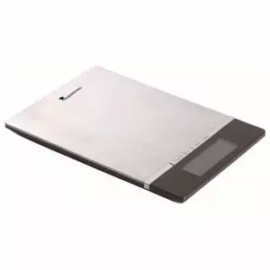 100019 - Digitale Küchenwaage mit Thermometerfunktion und Zeitschaltuhr bis 5000g