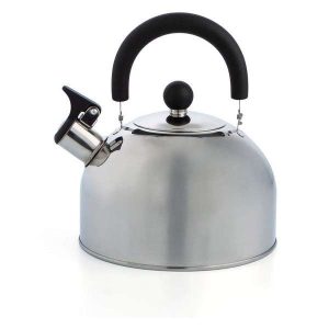100030 - Wasserkocher klassisch für die Herdplatte für 2 Liter aus Edelstahl