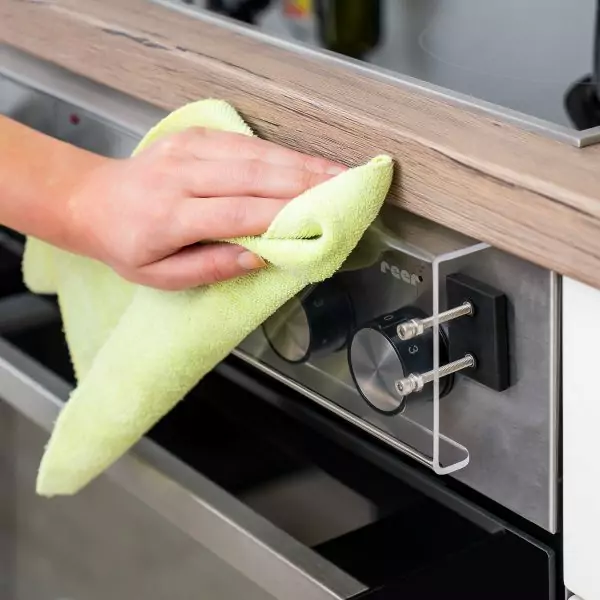 101302 - Herdabdeckung für die Knöpfe - einfaches Putzen