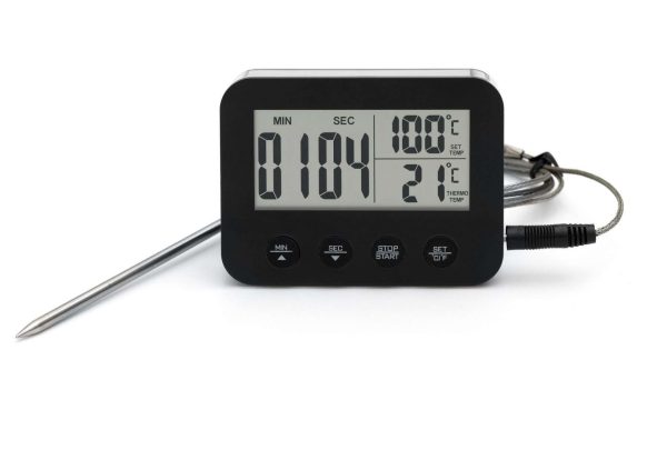 101007 - Digitales Thermometer mit Stoppuhr und Temperatursignal