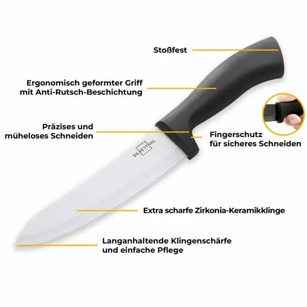 100511 - Keramikmesser Set 4-teilig - Beschreibung