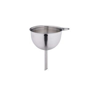 1003B31 - Trichter mit spitzem Auslauf 9 cm aus Edelstahl