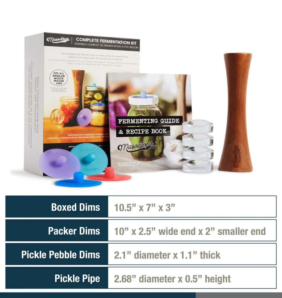 100604A - Komplettes Mason Jar Fermentierset für eine regular Öffnung
