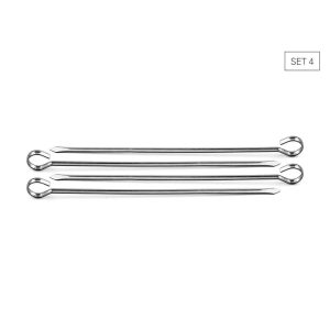 100391 - Schaschlikspieß 4er-Set 26 cm
