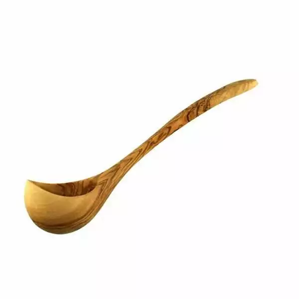 100430 - Schöpfkelle 30 cm aus Olivenholz