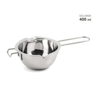 100324 - Schokoladenschmelzer 14 cm für 400 ml Schokolade über dem Wasserbad aus Edelstahl