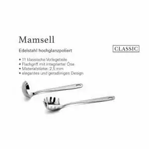 Weis Serie Mamsell - Datenangaben