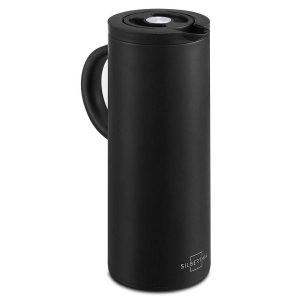100516 - Thermoskanne 1 L mit Glaseinsatz doppelwandig