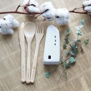 101102 - Bambusbesteck-Set