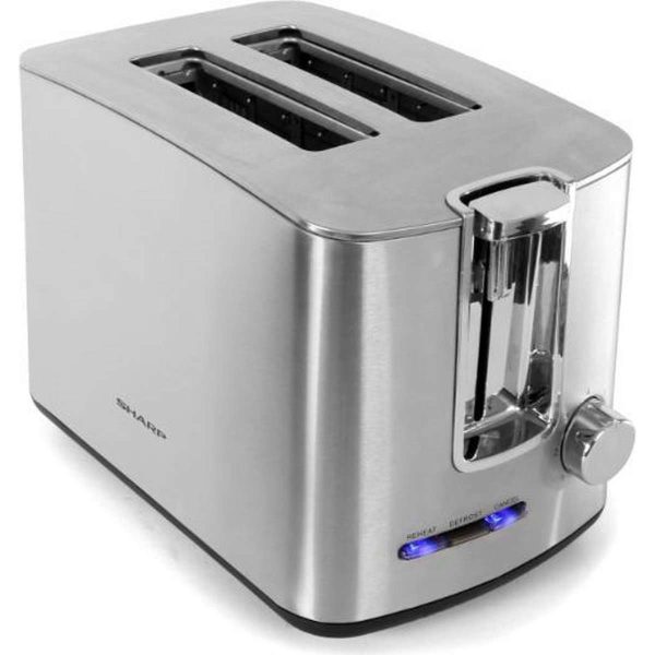 102101 - Toaster mit breiten Schlitzen, Auftaufunktion und 7 Stufen - Sharp SA-CT2002I 850W