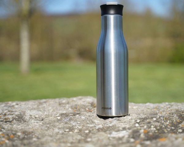 102401A -Thermosflasche 500ml PULS aus Edelstahl mit Lock Lid Metall - Outdoor