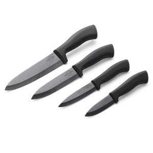 100521 - Keramikmesser Set 4-teilig schwarz