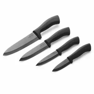 100521 - Keramikmesser Set 4-teilig schwarz