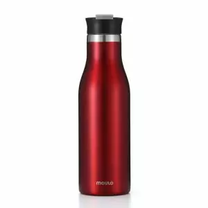 102401B -Thermosflasche 500ml PULS aus Edelstahl mit Lock Lid Rot