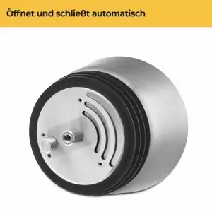 100525 - Wasserkaraffe mit Fruchtspieß für 1 Liter Infused Water - Deckel öffnet und schließt automatisch