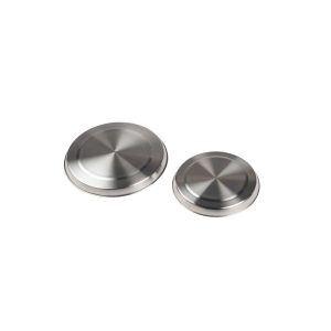103238-2er Set Herdplattenabdeckung mit 16 cm und 20 cm aus Edelstahl