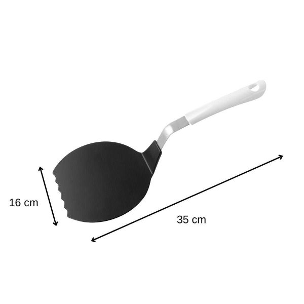 103242-Omelette-Wender mit extra breiter Schaufel für Pfannkuchen, Omelettes und Spiegeleier - Maße