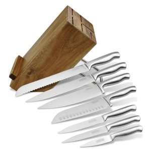 103113-Profi-Küchenmesser Set mit Aufbewahrungsblock mit Tablet-Halter 8-teilig