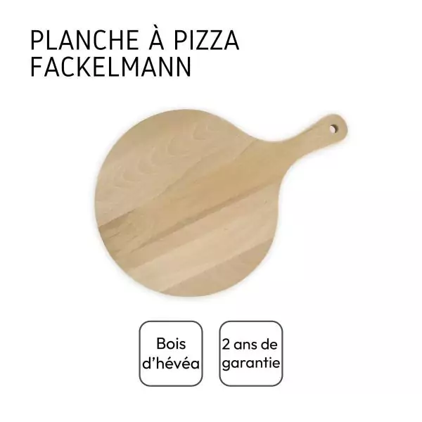 103208-Pizzabrett aus Holz für Pizza & Flammkuchen mit den Maßen 30 cm Ø und mit Griff - Angaben