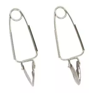 103231-2er Set Schneckenzange speziell zum Essen von Schnecken aus Edelstahl