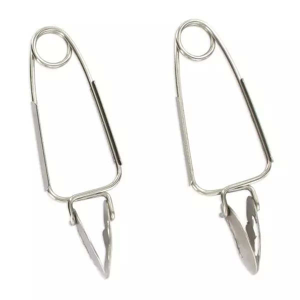 103231-2er Set Schneckenzange speziell zum Essen von Schnecken aus Edelstahl