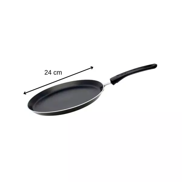 102812-Crêpe Pfanne beschichtet 24 cm - Maße