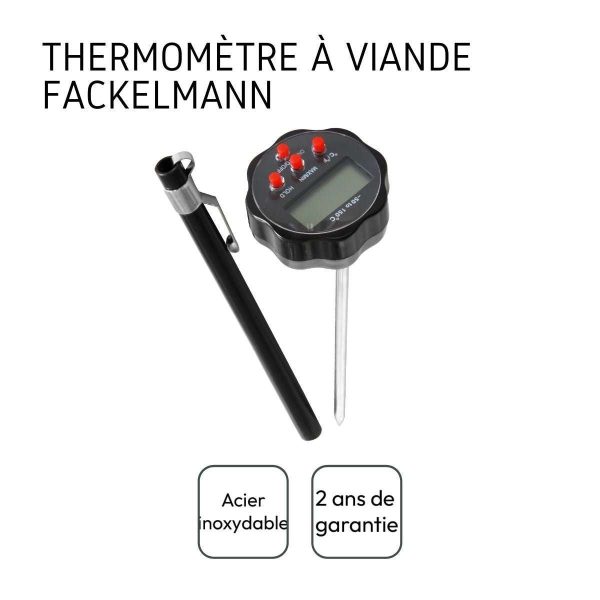 103220-Digitales Bratenthermometer ohne Kabel mit einem Messbereich von -50 bis 150 Grad Celsius mit Schutzhülle für die Sonde - Angaben
