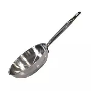 102808A-Edelstahlbratpfanne unbeschichtet und für alle Herdarten geeignet 32 cm