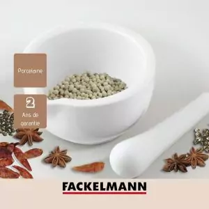103246-Küchenmörser mit Stößel aus Porzellan und Mörser mit Ausgießer - Angaben