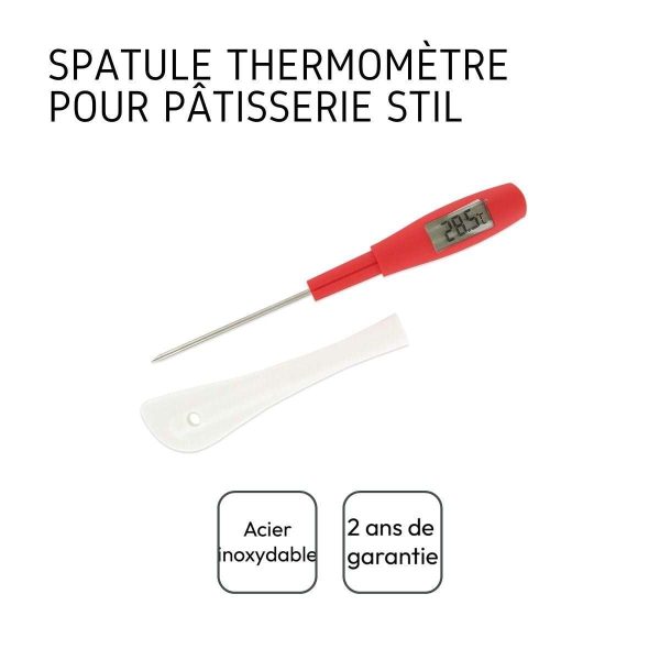 103221-Spatel Thermometer elektrisch mit einem Messbereich von -50 bis 300 Grad Celsius - Angaben