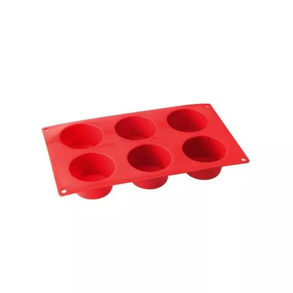 103030-Silikon Muffinform 6er aus Silikon für 6-Stück Muffins mit Antihaft-Eigenschaften