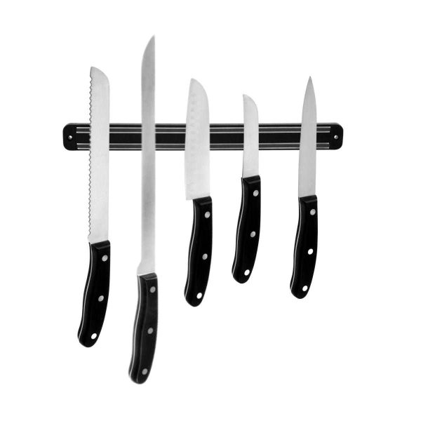 103101-Messerset mit Wandhalter aus 5 x Messer & Wandhalter