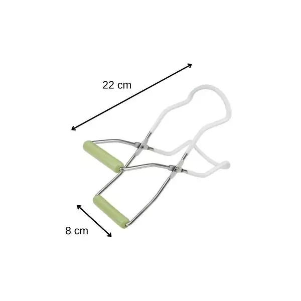 103038-Glasheber aus Edelstahl zum Einkochen, Einmachen und Fermentieren - Maße