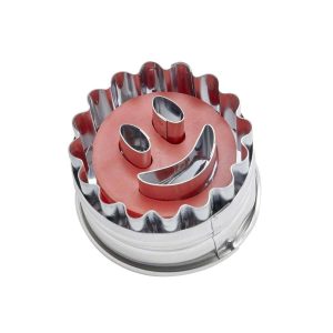 103033-Linzer Ausstecher 5 cm in klein und aus Edelstahl
