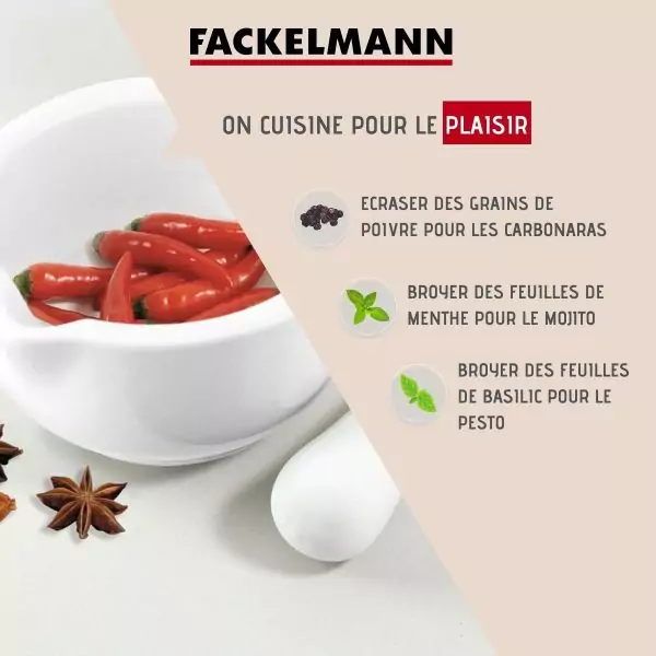 103246-Küchenmörser mit Stößel aus Porzellan und Mörser mit Ausgießer - Beschreibung