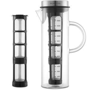 100527 - Cold Brew Kanne aus Borosilikatglas für 1300ml