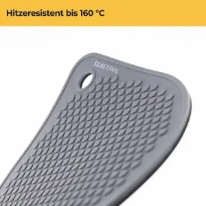 100529 - Magnetischer Topfuntersetzer für Induktionstöpfe und -Pfannen aus rutschfestem Silikon - hitzeresistent bis 160 Grad C