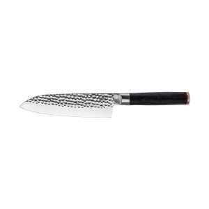 102901-Handgemacht-Santoku 18 cm 440C Edelstahl
