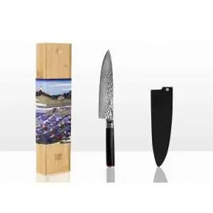102902-Japanisches Kochmesser 20 cm aus hochwertigem 440C-Edelstahl - enthält