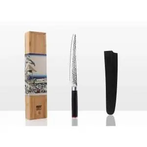 102903-Japanisches Brotmesser 20 cm aus 440C-Edelstahl - enthalten