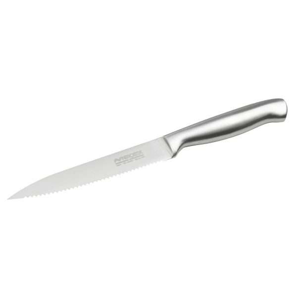 103126-Profi-Küchenmesser Set 6-teilig aus Edelstahl - Messer mit Wellenschliff