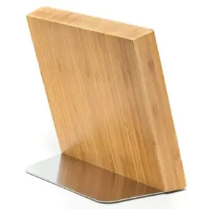 103701-Magnetischer Messerblock aus Bambus ohne Messer - Rückseite