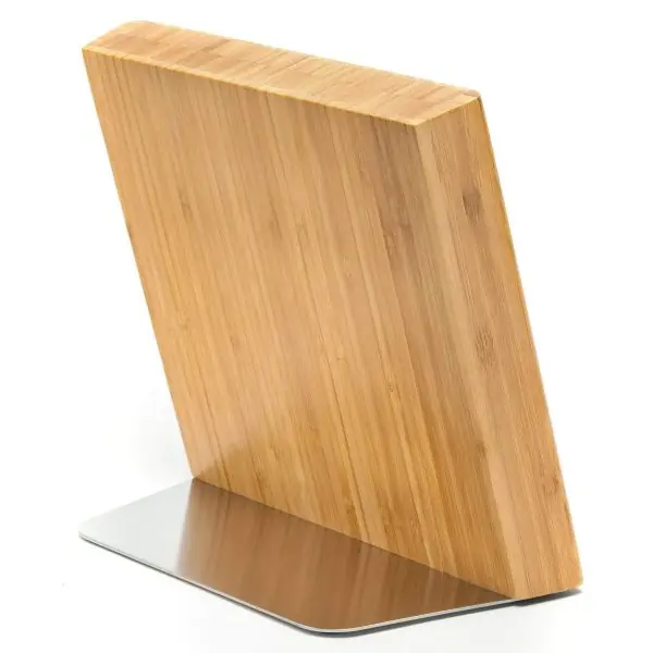 103701-Magnetischer Messerblock aus Bambus ohne Messer - Rückseite