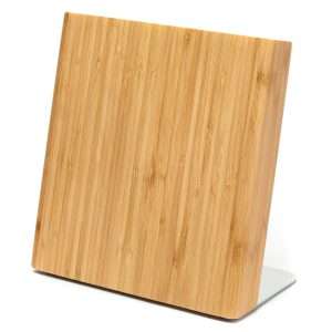 103701-Magnetischer Messerblock aus Bambus ohne Messer