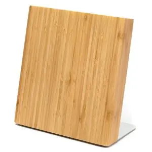 103701-Magnetischer Messerblock aus Bambus ohne Messer