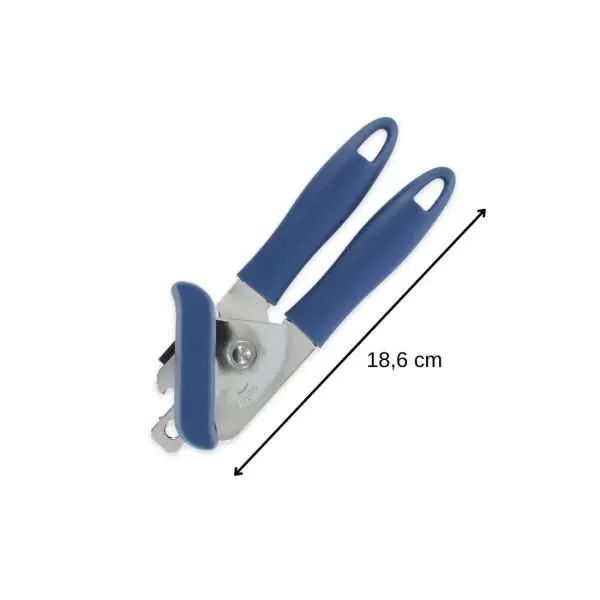 103219-Einfacher Dosenöffner mit Öse zum Aufhängen aus Edelstahl & Kunststoff - Maße