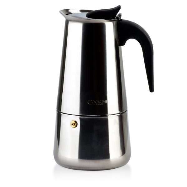 103408A-Induktion-Espressokocher aus Edelstahl für alle Herdarten geeignet 450 ml