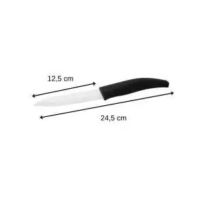 103112-Keramikkochmesser mit sehr scharfer und widerstandsfähiger Keramikklinge - Maße