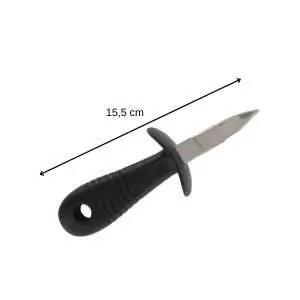 103228-Austernmesser für Liebhaber von frischen Austern mit einer kurzen und kräftigen Klinge zum Abheben des Deckels - Maße