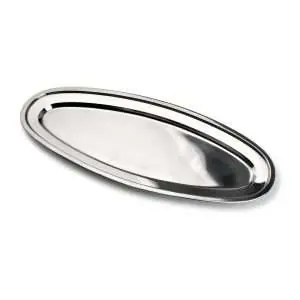 103402C-Fischtablett aus Edelstahl zum Anrichten ganzer Fische 60 cm